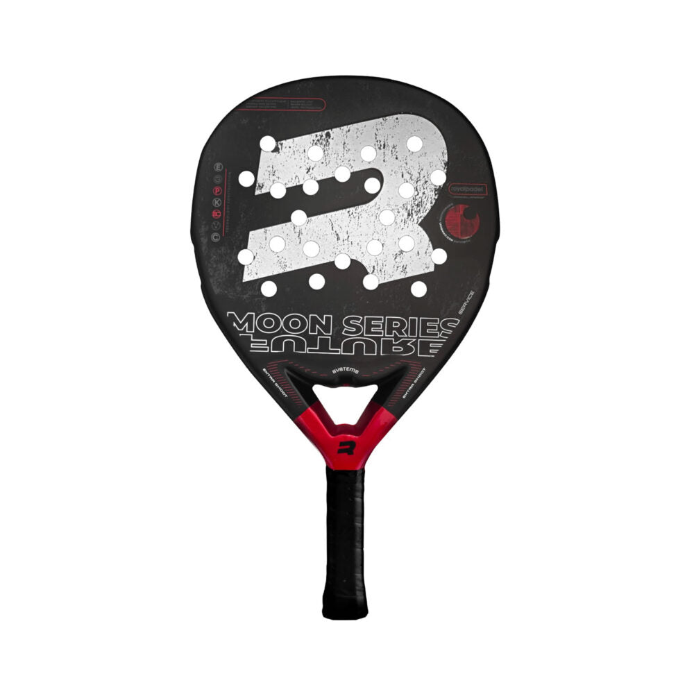 Royal Padel Future serie Moon Fibra Red