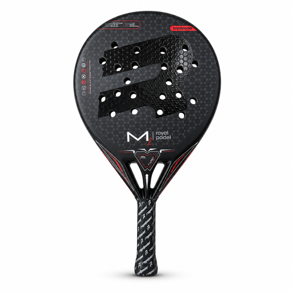 Pala de pádel Royal Padel Máquina M2, balance medio/alto para potencia y control