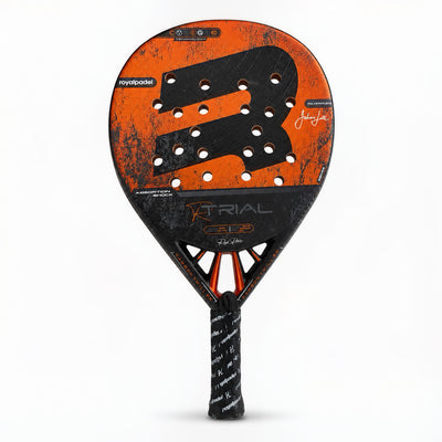 Pala de pádel Royal Padel R-Trial Blend, forma de gota para control y potencia