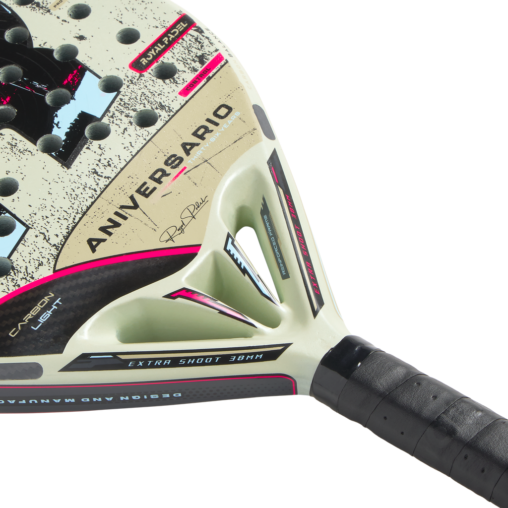 Royal Padel 36 Aniversario Light 2026 - detalle del marco