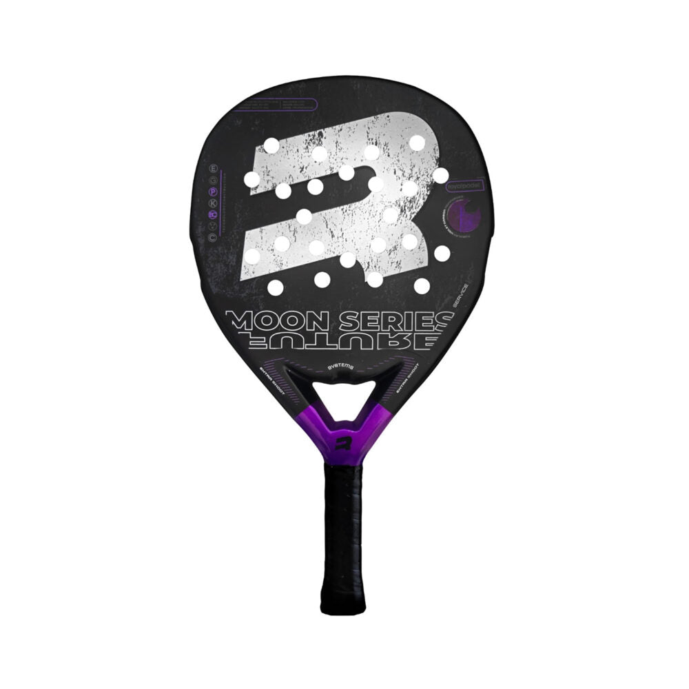 Royal Padel Future serie Moon Fibra Violet